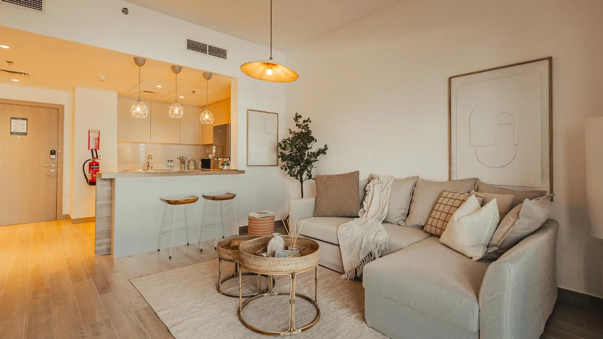 公寓 阿布扎比Voyage'S Stylish 1Br At Waters Edge公寓